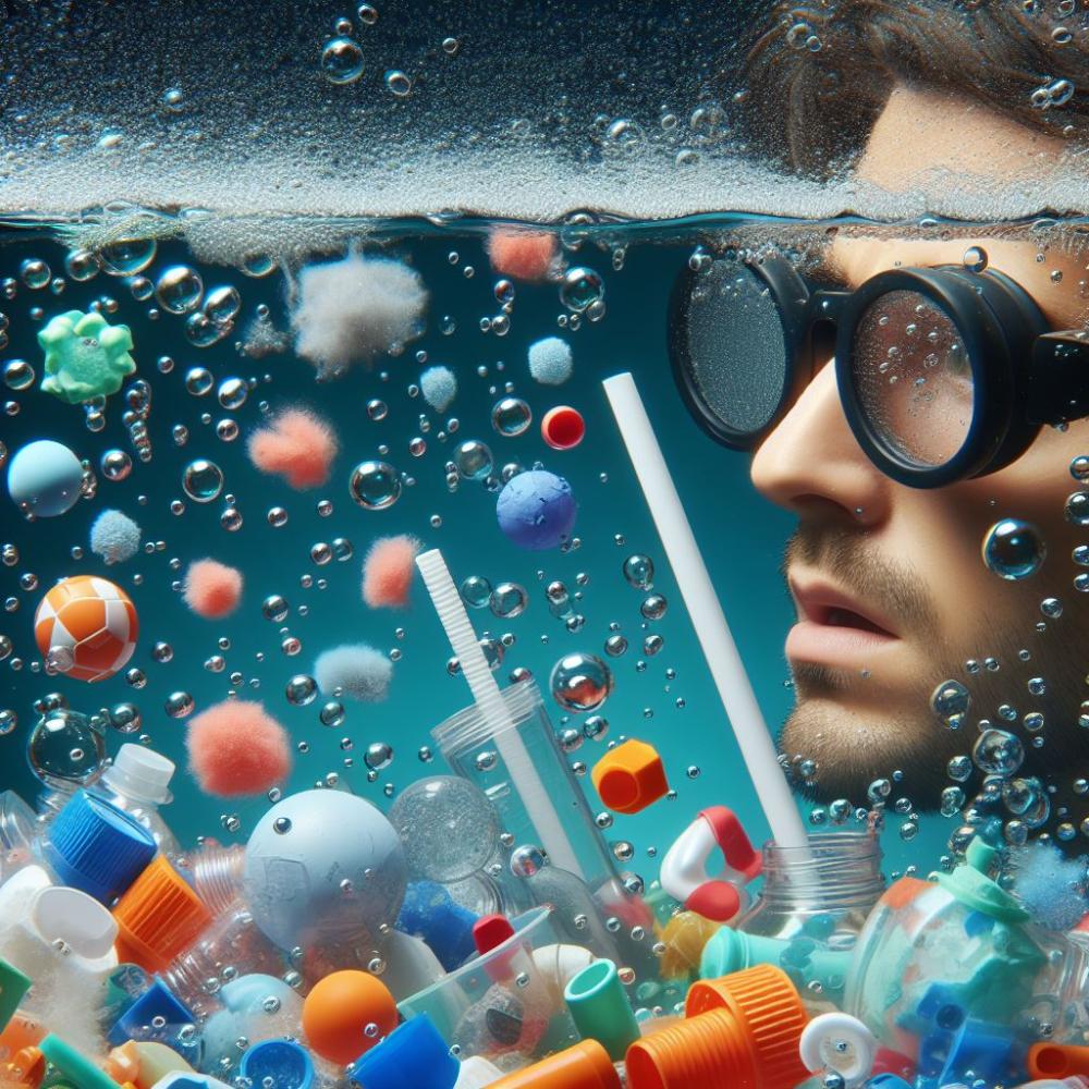 Vedci skumaju nano a mikrocastice plastov vo vode