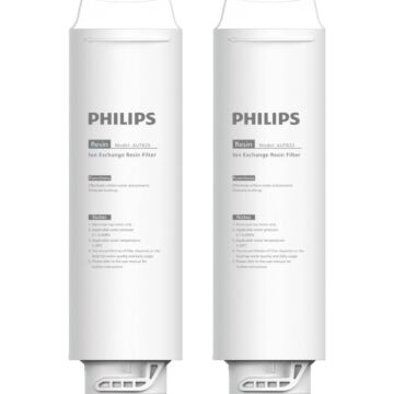 Náhradní pryskyřicový filtr Philips AUT820 účinně změkčuje vodu a zabraňuje tvorbě vodního kamene.
