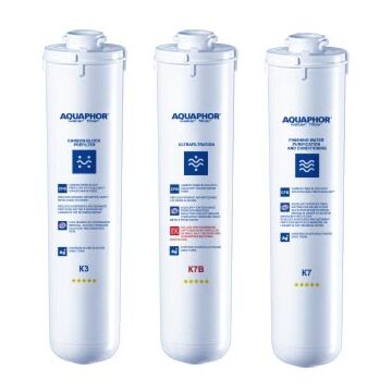 Crystal Eco AntiBacterial - sada filtrů pro roční výměnu (K3, K7B, K7)