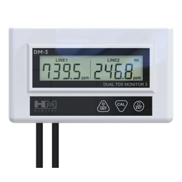 HM Digital DM-3 - dvoubodový lineární monitor vodivosti s připojením 1/4"