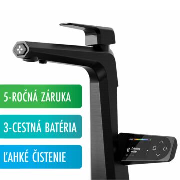 Ionizátor vody pod pult. Záruka 5 let, třícestná baterie, snadné čištění.