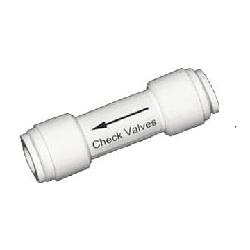 Zpětný ventil pro vodní filtry s rychlospojkami typu JG pro 2x hadici 1/4".