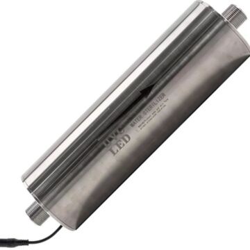 UV LED lampa vhodná pro domácí vodní filtry a reverzní osmózu. Životnost 5000 h, pracuje pouze při průtoku vody 12 l/min. UV LED lampa vhodná pro domácí vodní filtry a reverzní osmózu. Životnost 5000 h, pracuje pouze při průtoku vody 12 l/min.