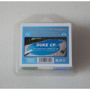 Kapkový tester DUKE CP na chlor a ph