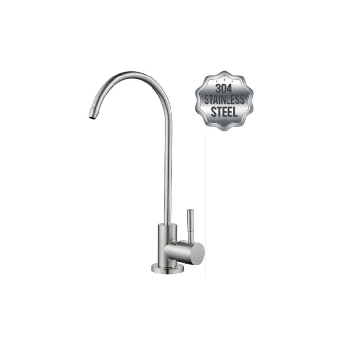 Univerzální jednopáková baterie moderního vzhledu, vhodná pro všechny typy kuchyňských filtrů.