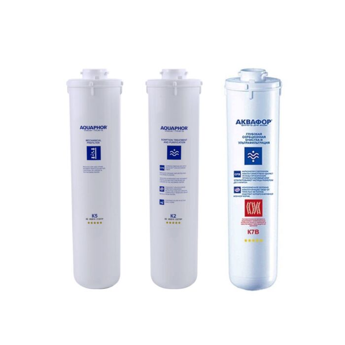 Crystal PREMIUM - sada filtrů pro roční výměnu (K5, K2, K7B)