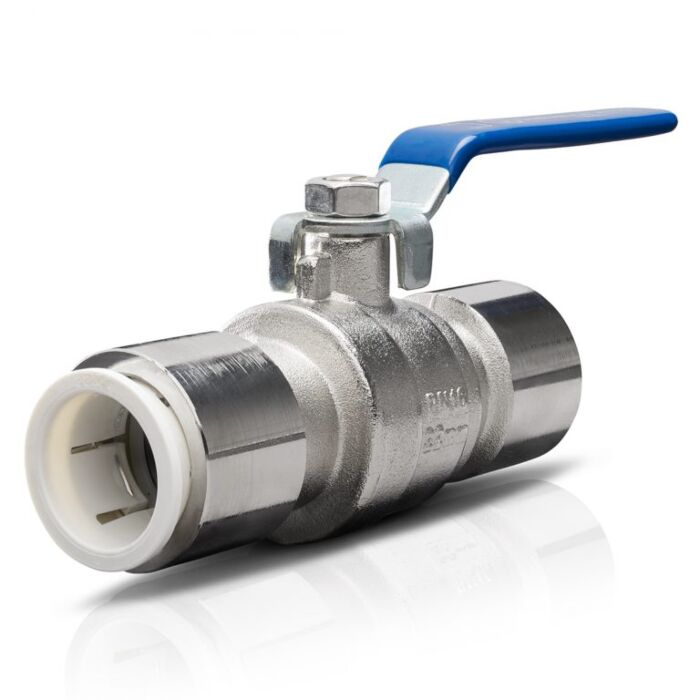 John Guest - Kulový kohout z poniklované mosazi RWC