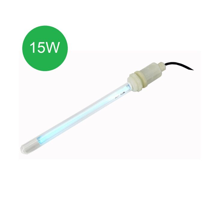 Ponorný UV sterilizátor pro vodní nádrže. Eliminuje 99,98 % bakterií a mikroorganismů obsažených ve vodě.