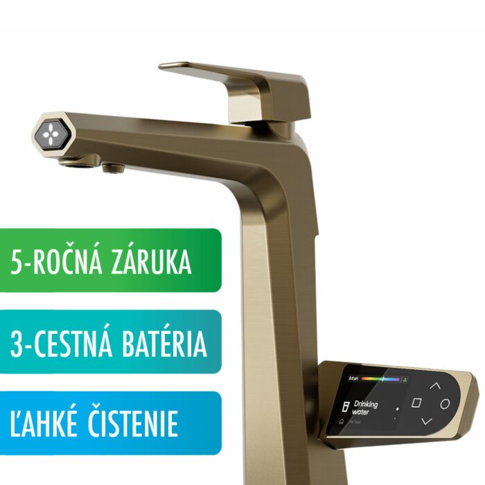 Ionizátor vody pro stolní počítače. Záruka 5 let, třícestná baterie, snadné čištění.