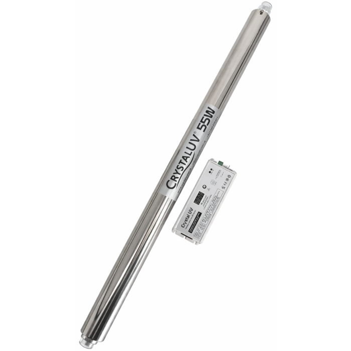 Sterilizačná UV lampa CrystalUV® dezinfikuje vodu bez použitia chémie – šetrne k zdraviu aj životnému prostrediu. Vďaka UV technológii účinne ničí baktérie a vírusy bez zmeny chuti, farby či vône vody. Predchádza podráždeniu pokožky, alergiám a vzniku ško