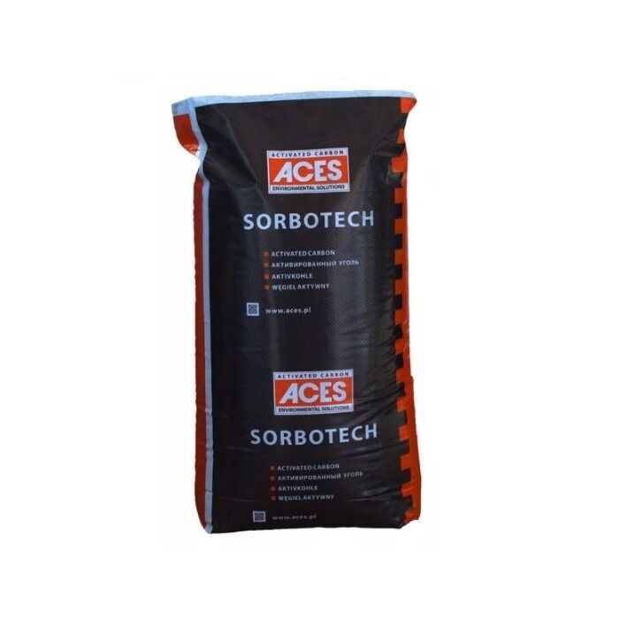 Nejkvalitnější granulované aktivní uhlí SORBOTECH vyrobené z kokosových skořápek. Účinně odstraňuje chlor, THM a další škodlivé organické sloučeniny z vody. Zlepšuje chuť a vůni vody.